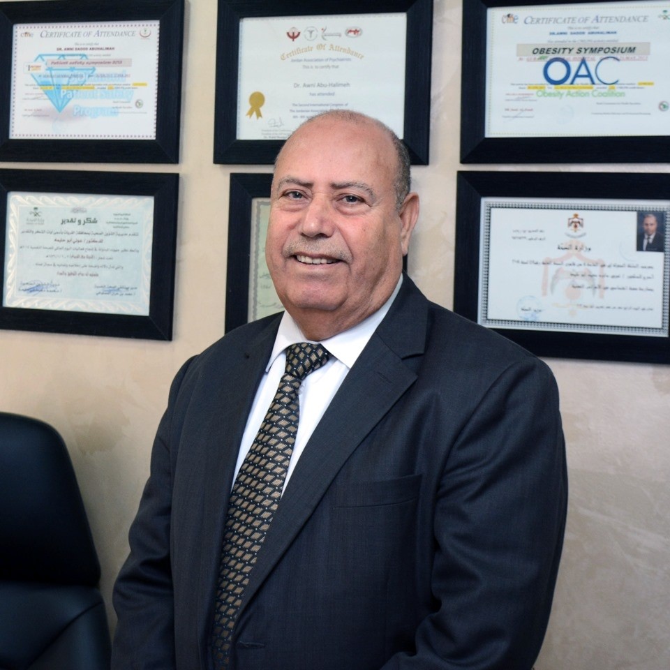 Dr. Awni Abu Halimeh - Psychiatrist and Addiction Treatment Consultant Dr. Awni Abu Halimeh - Psychiatrist and Addiction Treatment Consultant